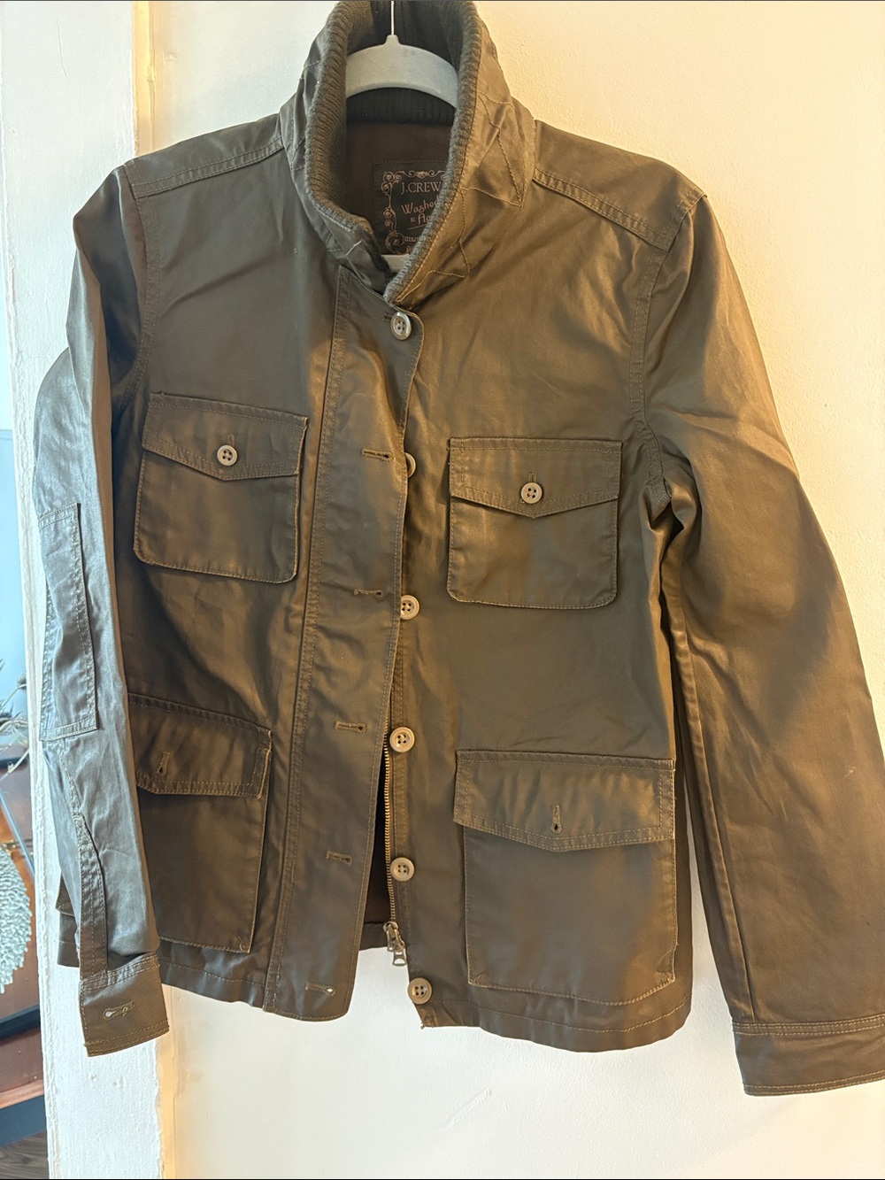 J. Crew Washed & Aged Field Jacket
